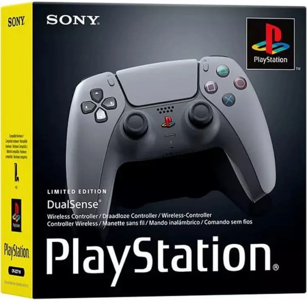 картинка Геймпад беспроводной Sony DualSense для PS5 30th Anniversary Edition. Купить Геймпад беспроводной Sony DualSense для PS5 30th Anniversary Edition в магазине 66game.ru