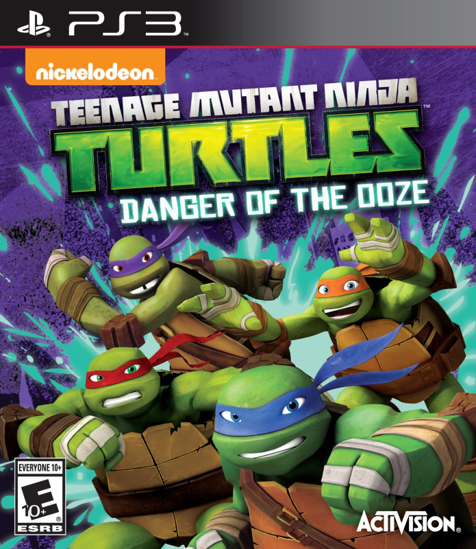 картинка Teenage Mutant Ninja Turtles: Danger of the OOZE [PS3, английская версия] USED от магазина 66game.ru