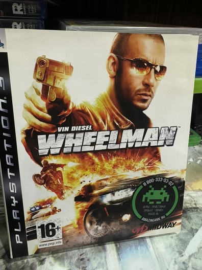 картинка Обложка игры Vin Diesel Wheelman PS3. Купить Обложка игры Vin Diesel Wheelman PS3 в магазине 66game.ru