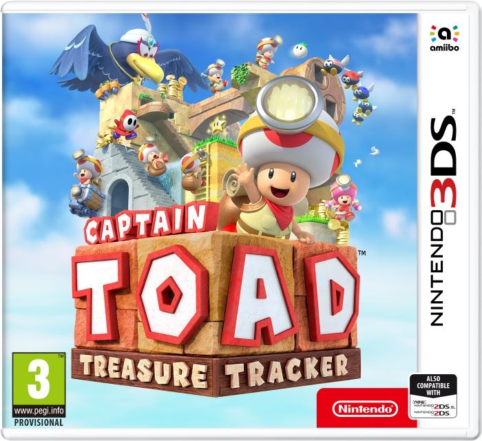 картинка Captain Toad: Treasure Tracker [3DS] USED. Купить Captain Toad: Treasure Tracker [3DS] USED в магазине 66game.ru