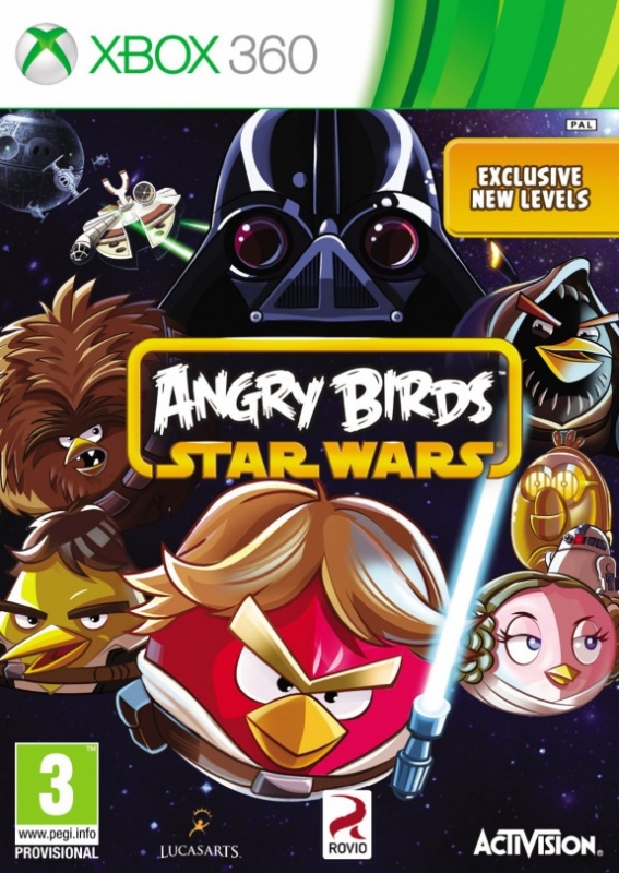 картинка Angry Birds Star Wars (с поддержкой MS Kinect) [Xbox 360, русская версия] USED. Купить Angry Birds Star Wars (с поддержкой MS Kinect) [Xbox 360, русская версия] USED в магазине 66game.ru