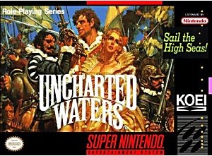 Uncharted Waters (SNES PAL). Купить Uncharted Waters (SNES PAL) в магазине 66game.ru