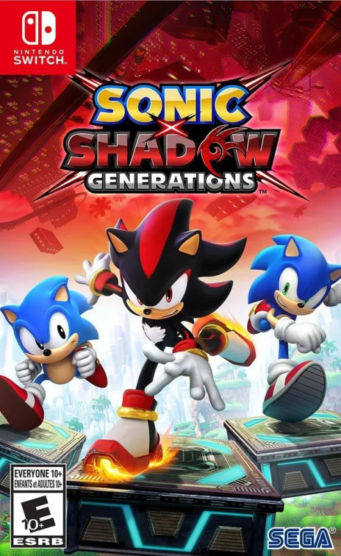 Sonic x Shadow Generations [Nintendo Switch, русские субтитры] USED. Купить Sonic x Shadow Generations [Nintendo Switch, русские субтитры] USED в магазине 66game.ru