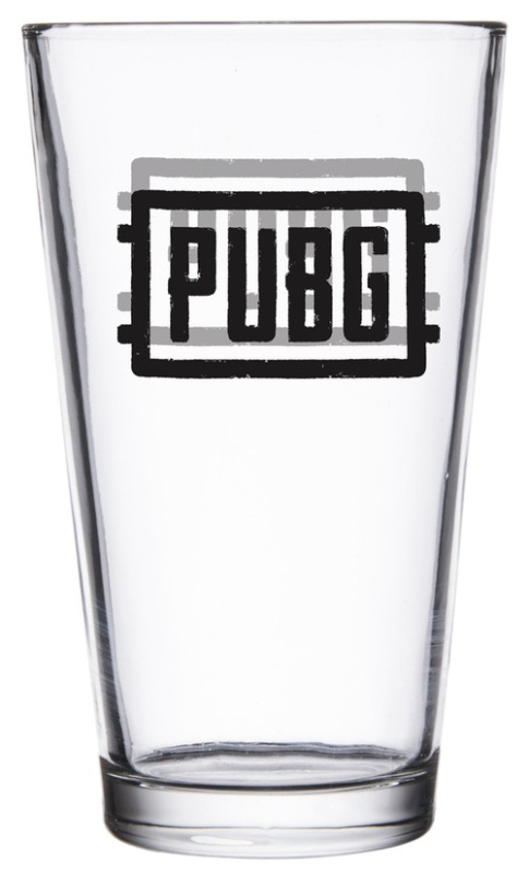 картинка Стакан с логотипом Playerunknown's Battlegrounds (PUBG)  от магазина 66game.ru