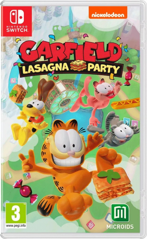 картинка Garfield Lasagna Party Стандартное издание (Nintendo Switch, русские субтитры) от магазина 66game.ru