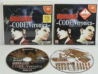 картинка BioHazard Code: Veronica (лицензия) JAP Dreamcast USED от магазина 66game.ru