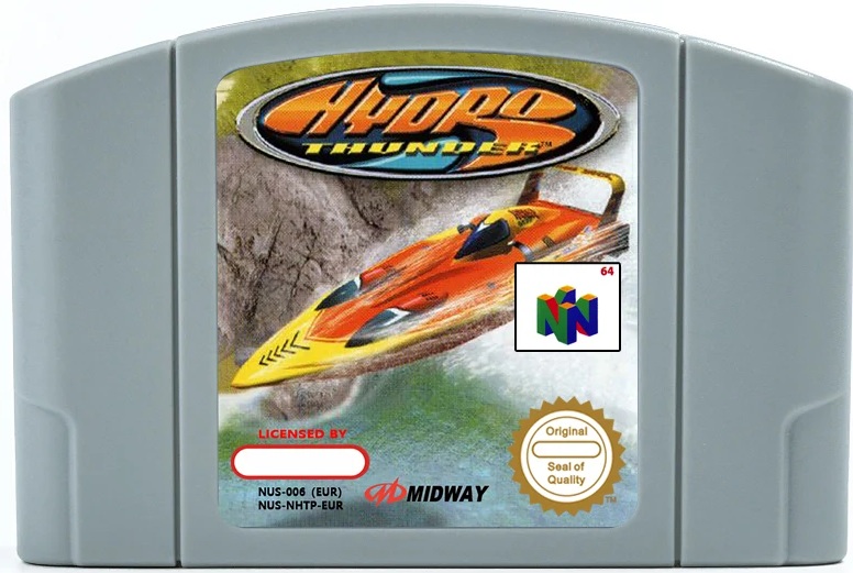 картинка Hydro Thunder (NES 64 PAL) ORIGINAL Б/У от магазина 66game.ru