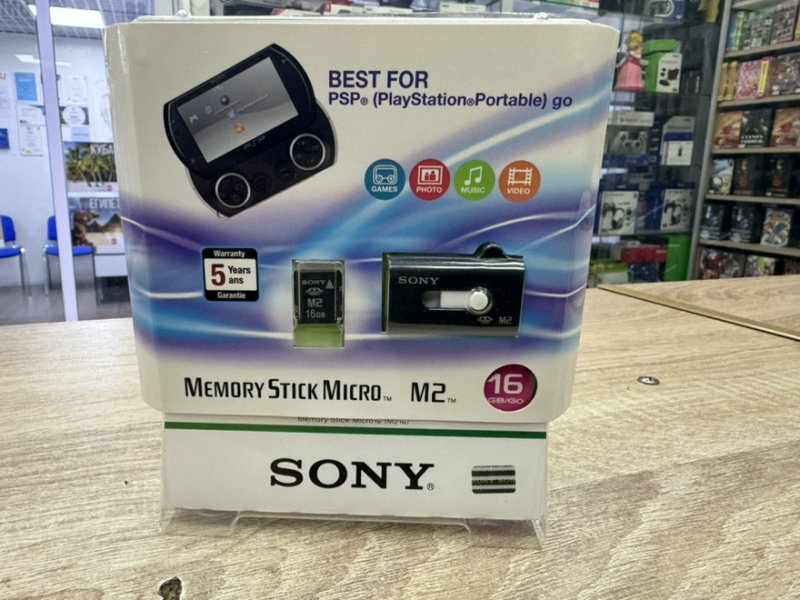 картинка Карта Памяти PSP GO 16GB M2 оригинал. Купить Карта Памяти PSP GO 16GB M2 оригинал в магазине 66game.ru