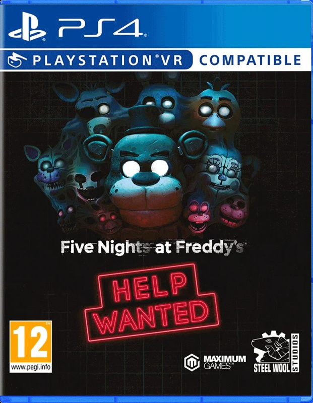 картинка Five Nights at Freddy's: Help Wanted [PS4, русские субтитры] USED. Купить Five Nights at Freddy's: Help Wanted [PS4, русские субтитры] USED в магазине 66game.ru