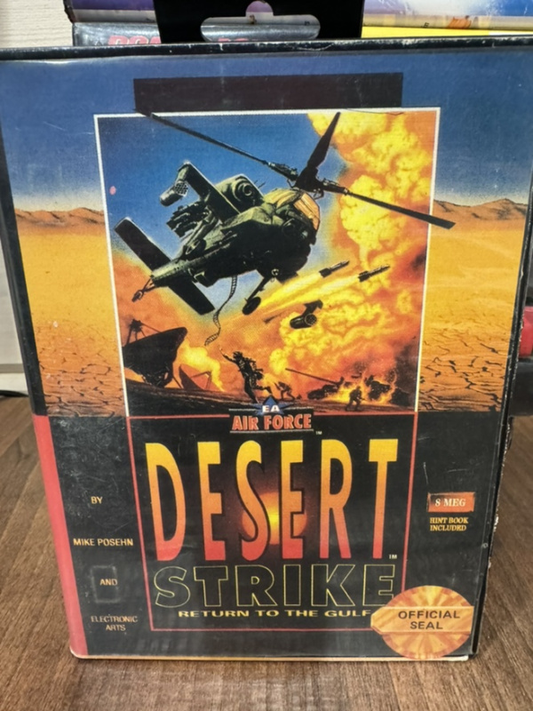 картинка Desert Strike - Return to the Gulf  стародел Big Box. Купить Desert Strike - Return to the Gulf  стародел Big Box в магазине 66game.ru