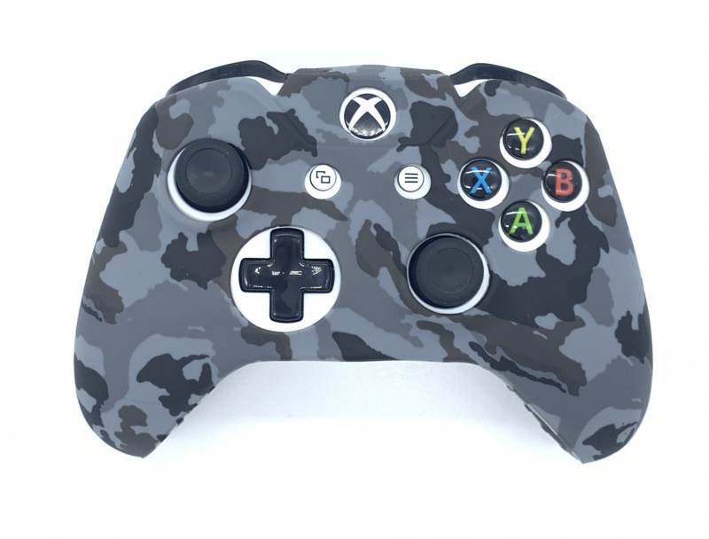 картинка Чехол защитный силиконовый XB One Camouflage Grey. Купить Чехол защитный силиконовый XB One Camouflage Grey в магазине 66game.ru