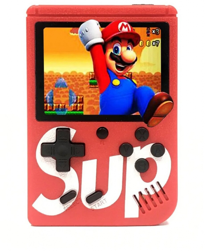 картинка Игровая приставка консоль SUP Gamebox Plus 400 в 1 (красный) от магазина 66game.ru