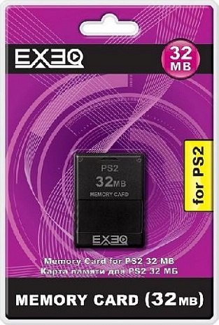 картинка Карта памяти для Sony PS2 32 mb [Exeq]. Купить Карта памяти для Sony PS2 32 mb [Exeq] в магазине 66game.ru