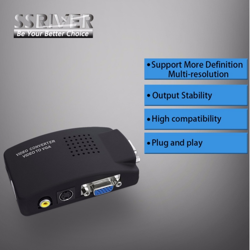 картинка Конвертер Видео (RCA) в VGA  от магазина 66game.ru