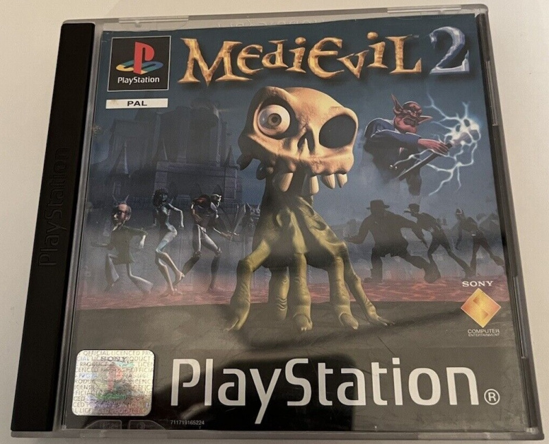 картинка Medievil 2 original [PS1, английская версия] USED от магазина 66game.ru