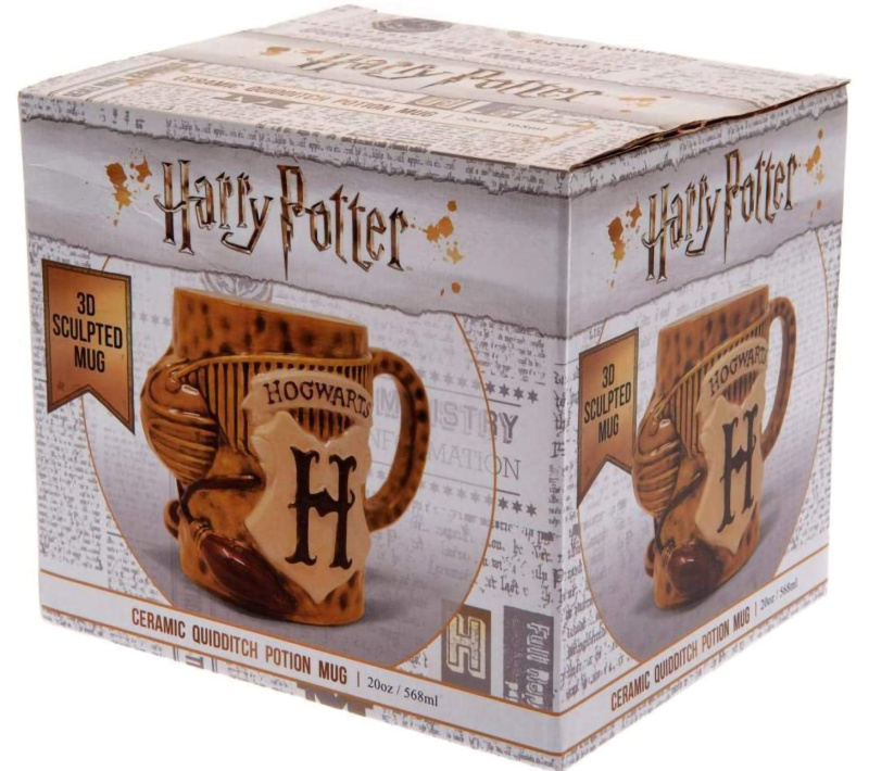 картинка Кружка 3D Гарри Поттер (Quidditch) 568мл SCMG25063 от магазина 66game.ru