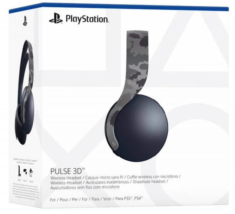 картинка Наушники Wireless Headset Pulse 3D SONY камуфляж (CFI-ZWH1). Купить Наушники Wireless Headset Pulse 3D SONY камуфляж (CFI-ZWH1) в магазине 66game.ru