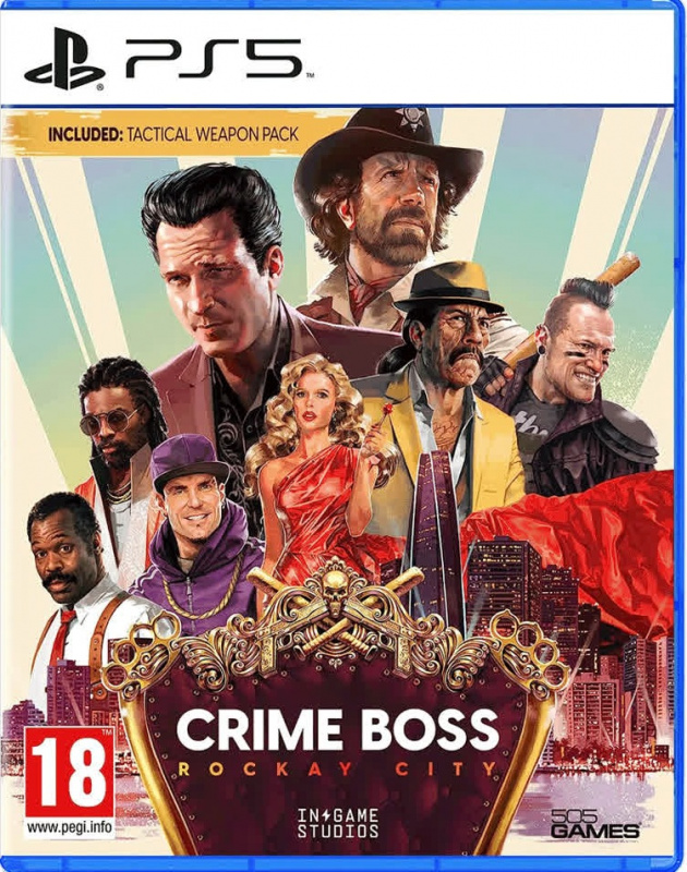 картинка Crime Boss Rockay City [PlayStation 5,PS5, русские субтитры] от магазина 66game.ru