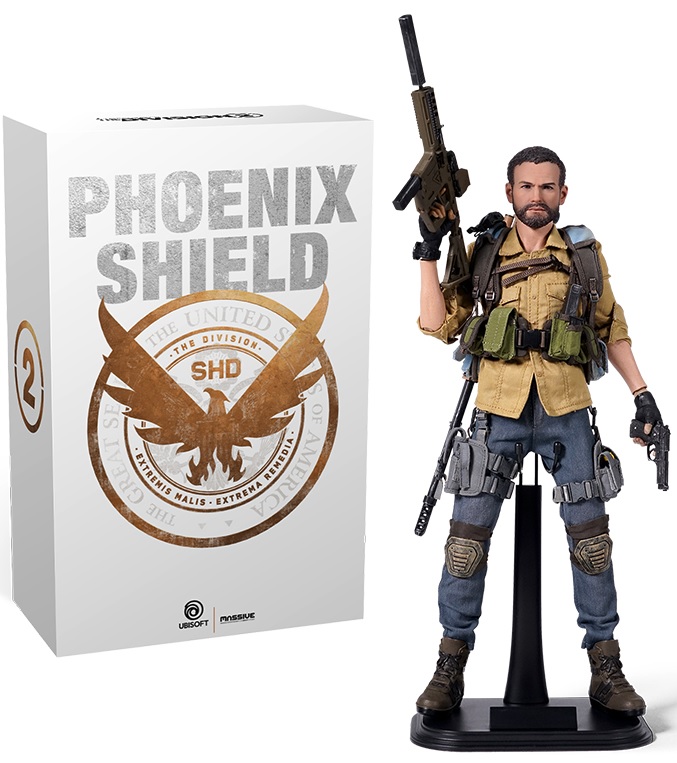 картинка Phoenix Shield limited edition box Tom Clancy's The Division 2. Купить Phoenix Shield limited edition box Tom Clancy's The Division 2 в магазине 66game.ru