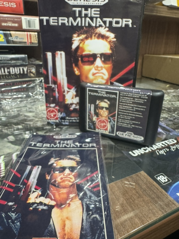 картинка Полная реплика Terminator с мануалом [Sega]. Купить Полная реплика Terminator с мануалом [Sega] в магазине 66game.ru