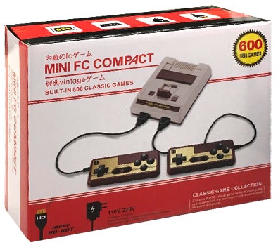 HD Mini FC Compact 8bit 600 встр.игр. Купить HD Mini FC Compact 8bit 600 встр.игр в магазине 66game.ru