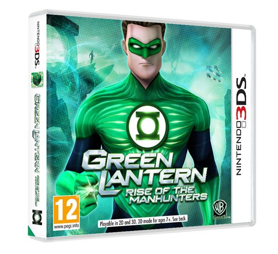 картинка Green Lantern: Rise of the Manhunters (Зелёный Фонарь) [3DS] USED. Купить Green Lantern: Rise of the Manhunters (Зелёный Фонарь) [3DS] USED в магазине 66game.ru