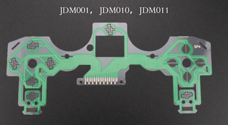 Сенсорная Плёнка для джойстика PS4 JDM 001,010,011