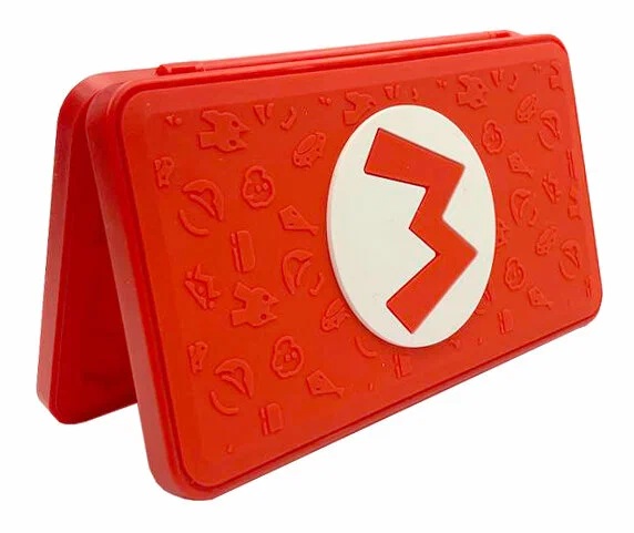 картинка Кейс для игр Switch на 24 картриджа Super Mario Bros. Купить Кейс для игр Switch на 24 картриджа Super Mario Bros в магазине 66game.ru