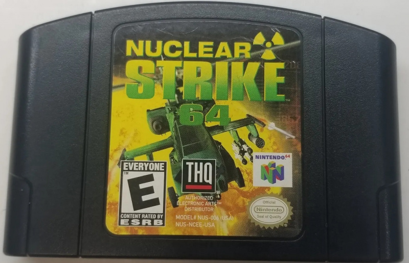 картинка Nuclear Strike 64 (NES 64 NTSC)  от магазина 66game.ru