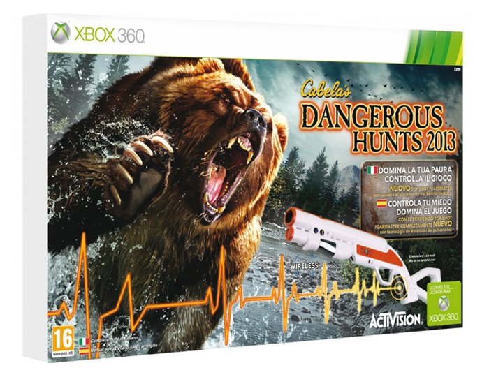 картинка Cabela's Dangerous Hunts 2013 (Xbox 360) Игра + ружье [Xbox 360, английская версия]. Купить Cabela's Dangerous Hunts 2013 (Xbox 360) Игра + ружье [Xbox 360, английская версия] в магазине 66game.ru