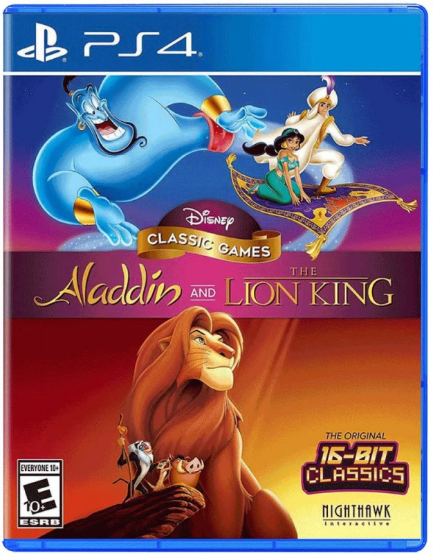 картинка Aladdin and Lion King (PlayStation 4, английская версия) от магазина 66game.ru