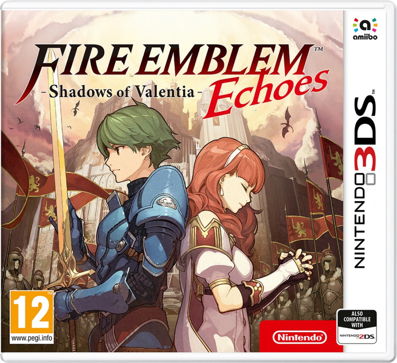 картинка Fire Emblem Echoes: Shadows of Valentia  [3DS] USED. Купить Fire Emblem Echoes: Shadows of Valentia  [3DS] USED в магазине 66game.ru