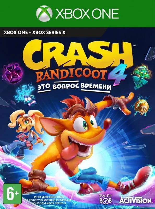 картинка Crash Bandicoot 4: Это Вопрос Времени (Xbox One, русские субтитры) от магазина 66game.ru