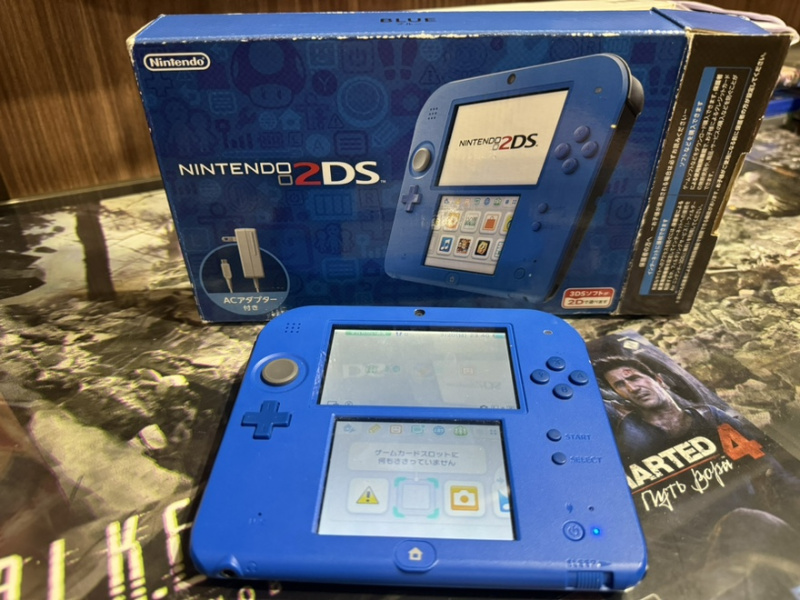 Nintendo 2DS (синий) коробка  + 32 GB USED. Купить Nintendo 2DS (синий) коробка  + 32 GB USED в магазине 66game.ru