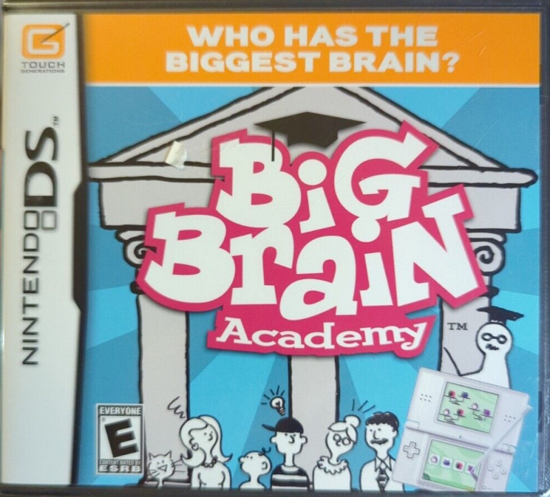 картинка Big Brain Academy [NDS] USED. Купить Big Brain Academy [NDS] USED в магазине 66game.ru