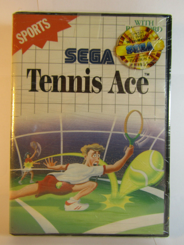 картинка Tennis Ace (Sega Master System) USED  от магазина 66game.ru