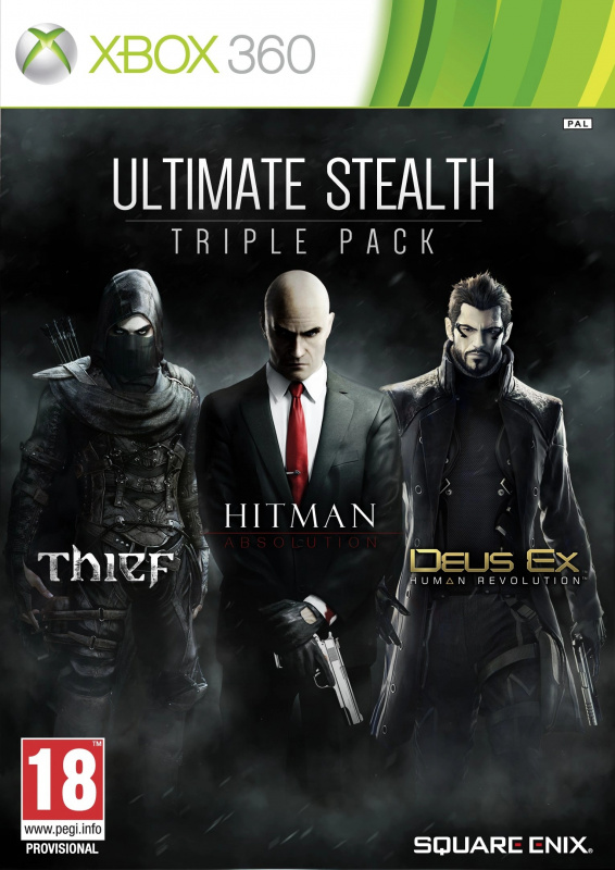 картинка Ultimate Stealth Triple Pack (Thief, Hitman Absolution , Deus Ex Human). Купить Ultimate Stealth Triple Pack (Thief, Hitman Absolution , Deus Ex Human) в магазине 66game.ru