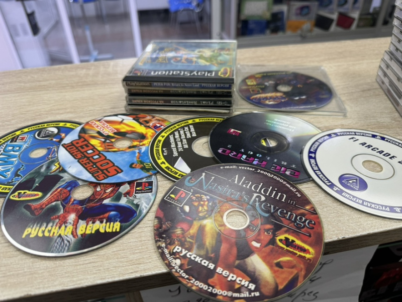 картинка Лот староделов штамповок 11! ps1 от магазина 66game.ru