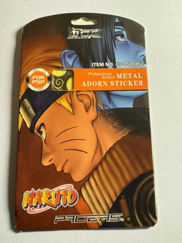 картинка Наклейка на PSP Metal Adorn Sticker в стиле Naruto. Купить Наклейка на PSP Metal Adorn Sticker в стиле Naruto в магазине 66game.ru