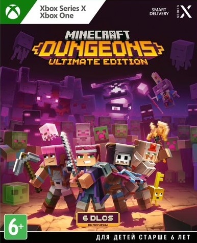 картинка Minecraft Dungeons Ultimate Edition (Xbox One, Series X, русские субтитры)  от магазина 66game.ru