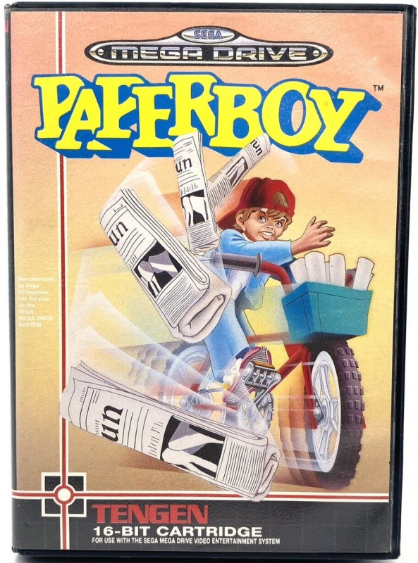 картинка PaperBoy (Original) [Sega]. Купить PaperBoy (Original) [Sega] в магазине 66game.ru