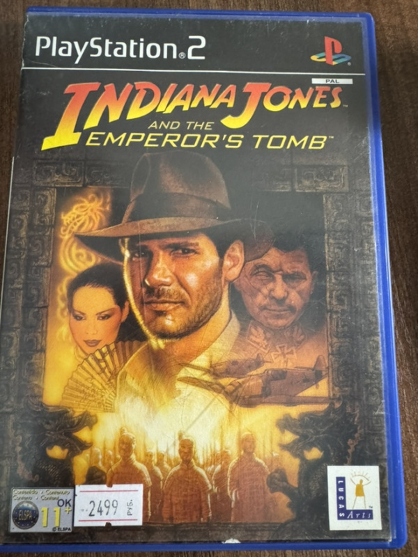 картинка Indiana Jones And The Emperor's Tomb [PS2] USED. Купить Indiana Jones And The Emperor's Tomb [PS2] USED в магазине 66game.ru