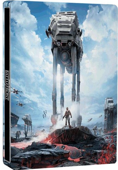 картинка Star Wars: Battlefront Steelbook [PS4, русская версия] USED. Купить Star Wars: Battlefront Steelbook [PS4, русская версия] USED в магазине 66game.ru