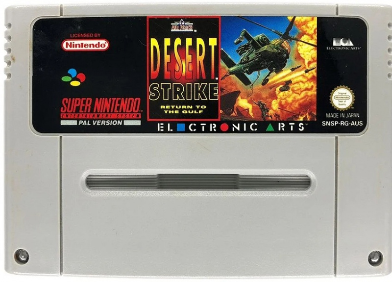Desert Strike - Return to the Gulf  (SNES PAL). Купить Desert Strike - Return to the Gulf  (SNES PAL) в магазине 66game.ru