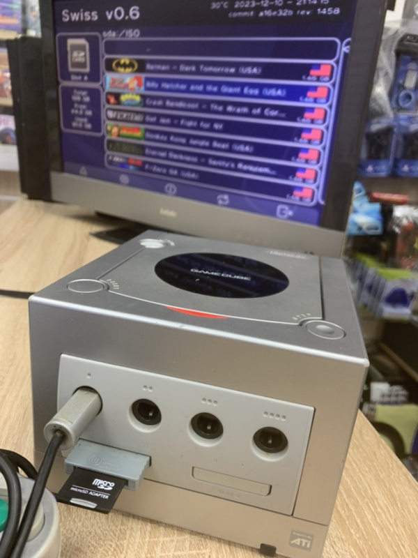 Nintendo Gamecube Picoboot чип и SD2SP2+ 90 игр. Купить Nintendo Gamecube Picoboot чип и SD2SP2+ 90 игр в магазине 66game.ru