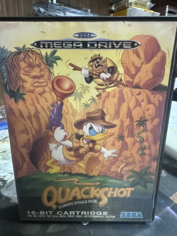 картинка Quack Shot Starring Donald Duck (Original) [Sega] . Купить Quack Shot Starring Donald Duck (Original) [Sega]  в магазине 66game.ru