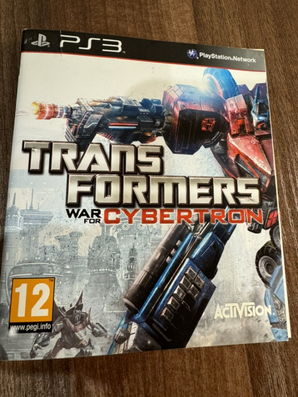 картинка Обложка игры Transformers: War for Cybertron PS3. Купить Обложка игры Transformers: War for Cybertron PS3 в магазине 66game.ru