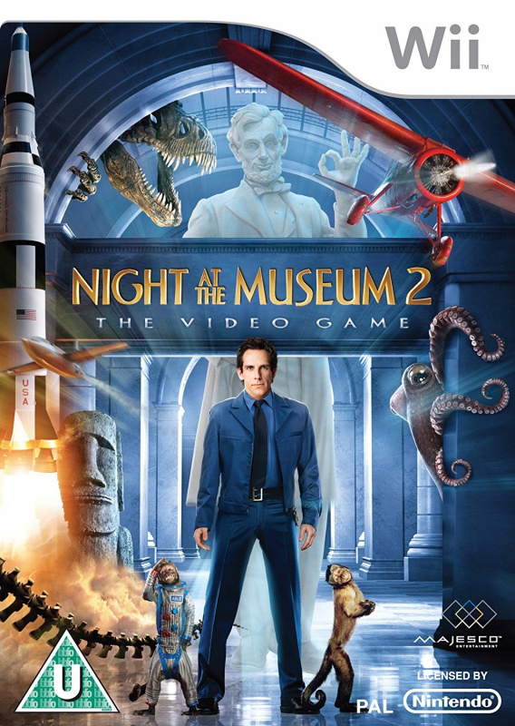 картинка Night at the Museum: Battle of the Smithsonian [Wii] USED. Купить Night at the Museum: Battle of the Smithsonian [Wii] USED в магазине 66game.ru
