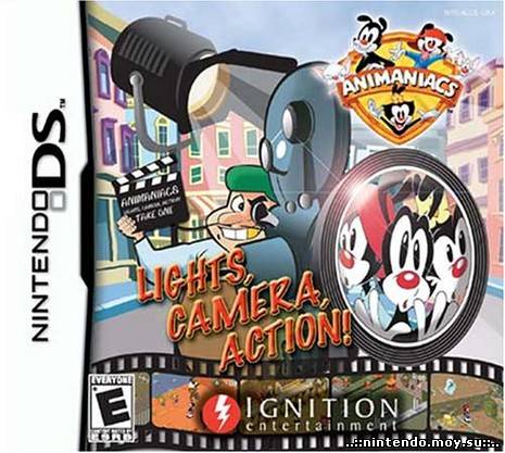 картинка Animaniacs: Lights, Camera, Action! [NDS] EUR. Купить Animaniacs: Lights, Camera, Action! [NDS] EUR в магазине 66game.ru