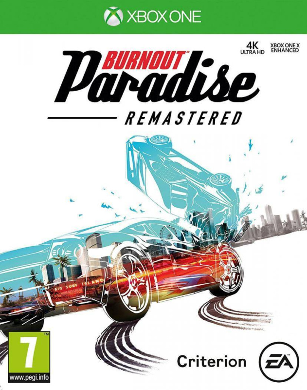 картинка Burnout Paradise - Remastered [Xbox One, английская версия] USED. Купить Burnout Paradise - Remastered [Xbox One, английская версия] USED в магазине 66game.ru